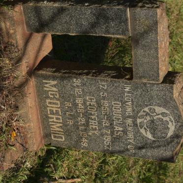 McDERMID Douglas 1956-1957 :: McDERMID Geoffrey 1948-1949