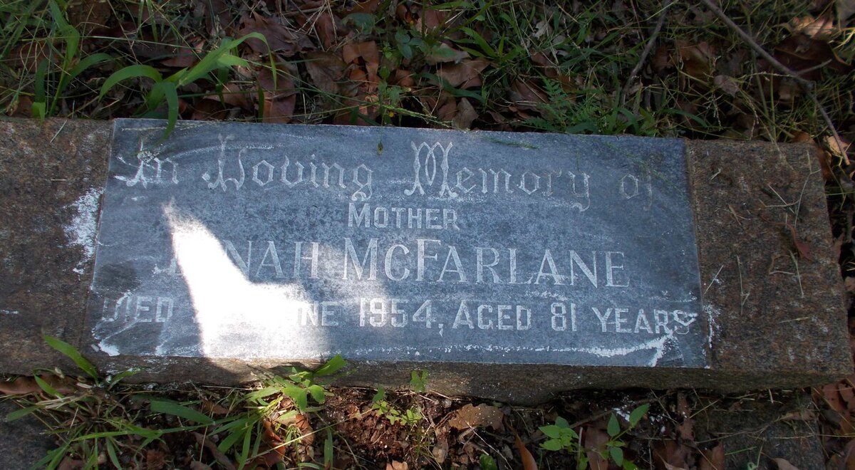 McFARLANE Dinah -1954