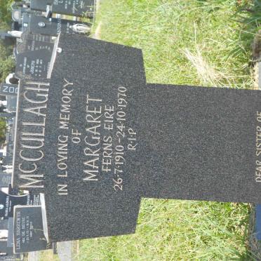 McCULLAGH Margaret 1910-1970