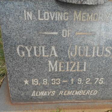 MEIZLI Gyula 1933-1975