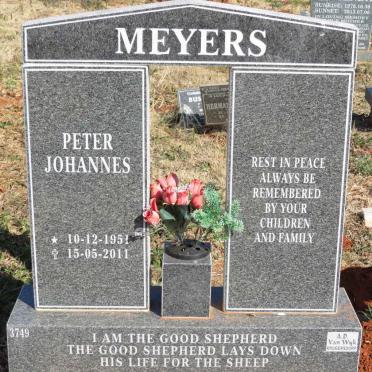 MEYERS Peter Johannes 1951-2011