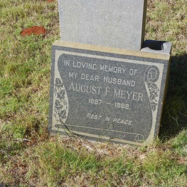 MEYER August F. 1887-1968