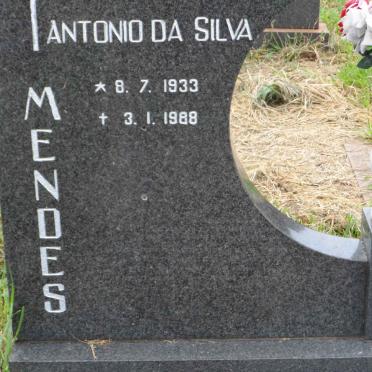 MENDES Antonio da Silva 1933-1988