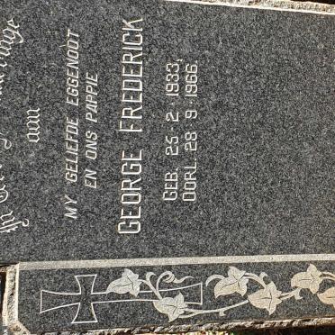 MEYER George Frederick 1933-1966