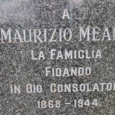 MEANO Maurizio 1868-1944 :: MEANO Francesco 1895-1949