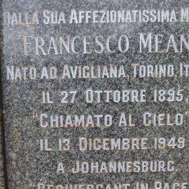 MEANO Maurizio 1868-1944 :: MEANO Francesco 1895-1949