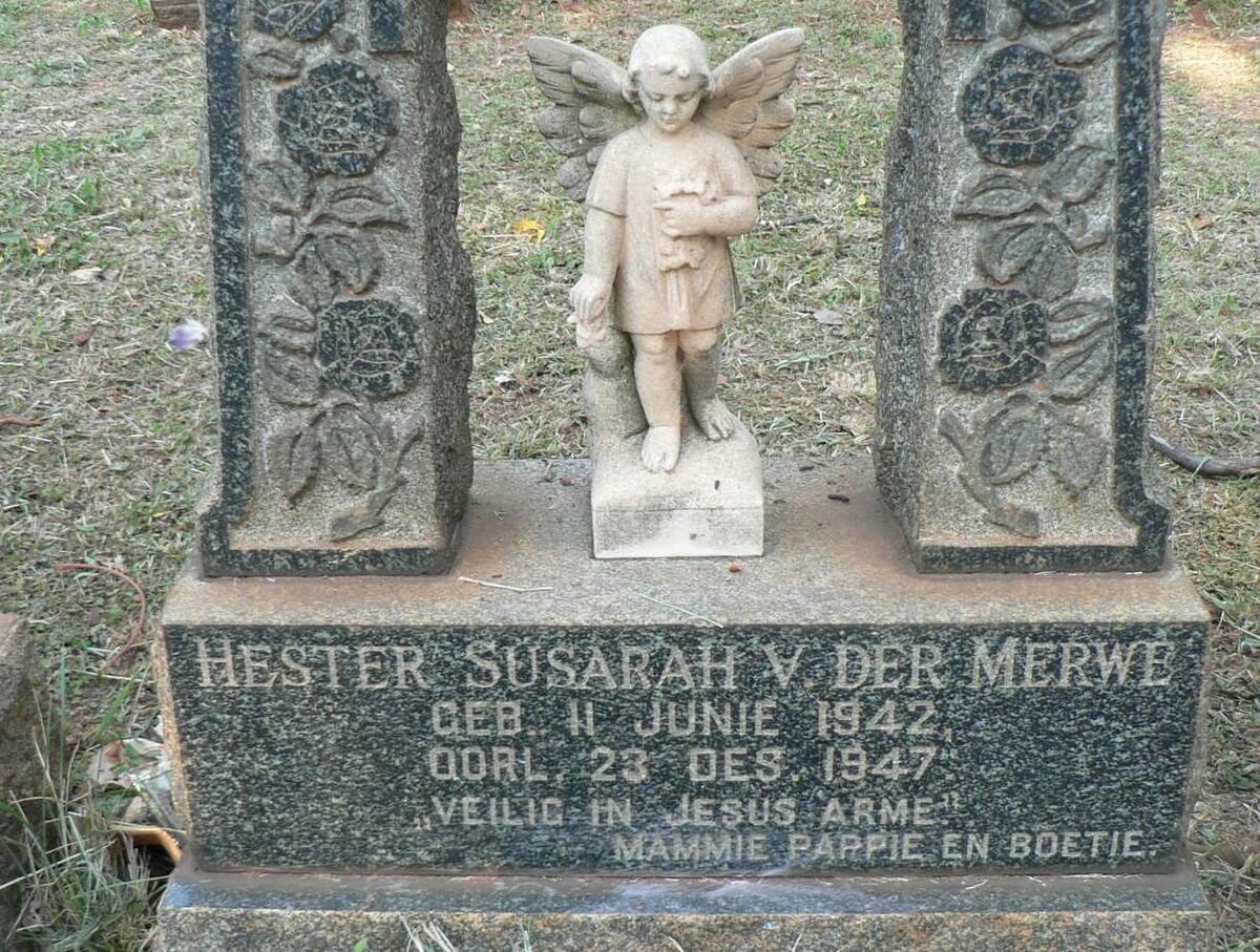 MERWE Hester Susarah, van der 1942-1947