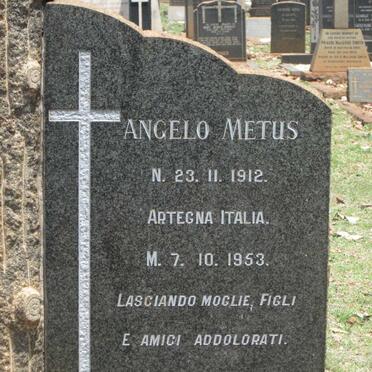 METUS Licia Romanini 1919-2001 :: METUS Angelo 1912-1953 :: METUS Antonio 1942-2009