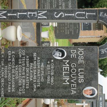 MELIM Jose Luis De Gouveia 1960-1992