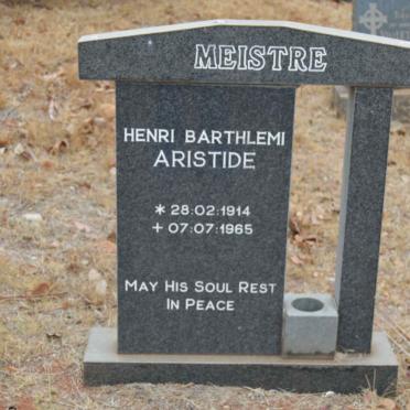 MEISTRE Henri Barthlemi Aristide 1914-1965