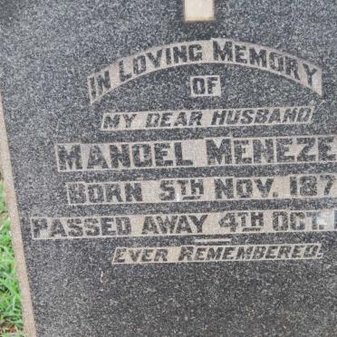 MENEZES Manoel 1877-1943