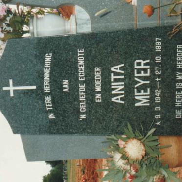 MEYER Anita 1942-1987
