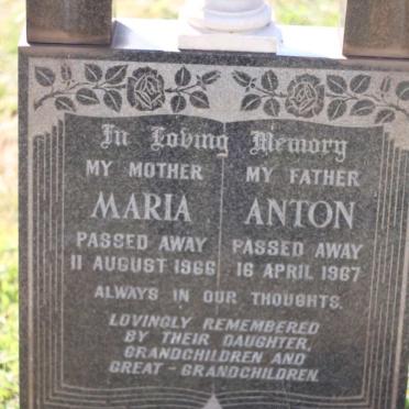 MILLINGHAUS Anton -1967 &amp; Maria -1966