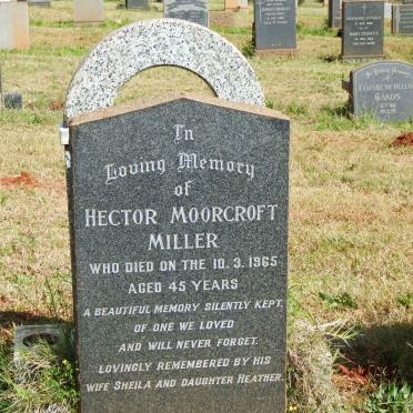 MILLER Hector Moorcroft -1965