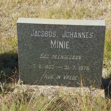 MINIE Jacobus Johannes 1933-1975