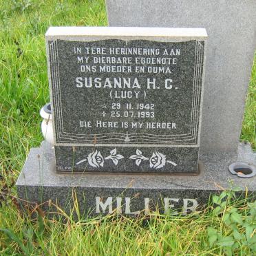 MILLER Susanna H.C. 1942-1993