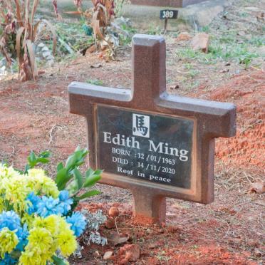 MING Edith 1963-2020