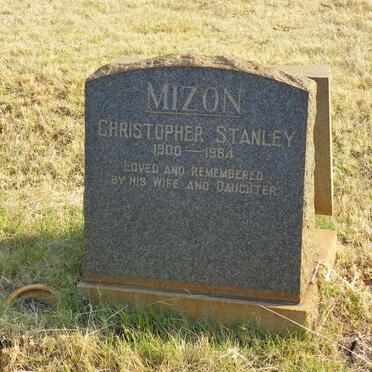 MIZON Christopher Stanley 1900-1964