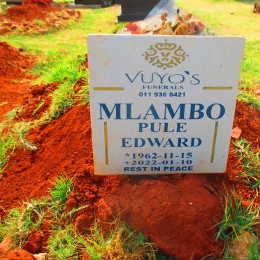 MLAMBO Pule Edward 1962-2022