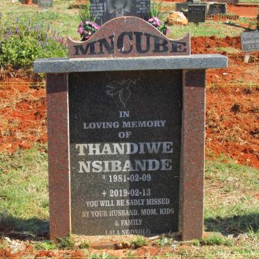 MNCUBE Thandiwe Nsibande 1981-2019