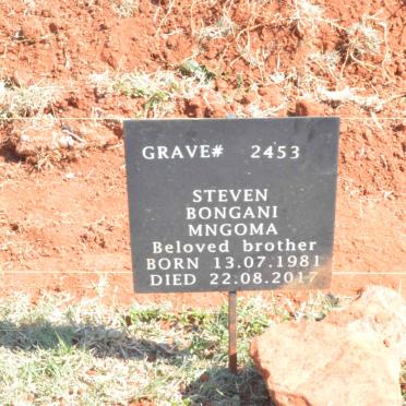 MNGOMA Steven Bongani 1981-2017