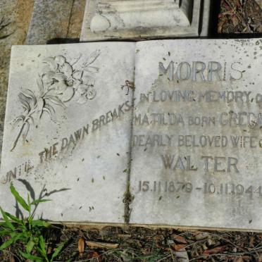 MORRIS Matilda nee GREGAN 1870-1944