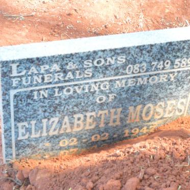 MOSES Elizabeth 1947-