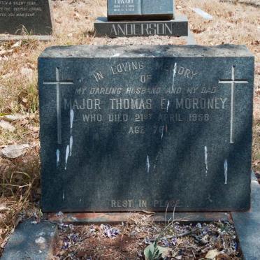 MORONEY Thomas E. -1958