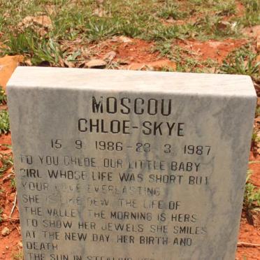 MOSCOU Chloe-Skye 1986-1987