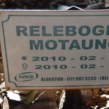 MOTAUNG Relebogile 2010-2010