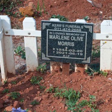 MORRIS Marlene Olive 1944-2021