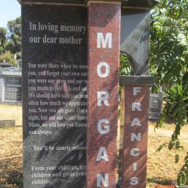 MORGAN Francis 1930-2007