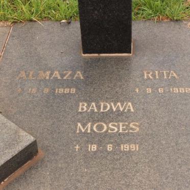 MOSES Almaza -1989 :: MOSES Rita -1982 :: MOSES Badwa -1991