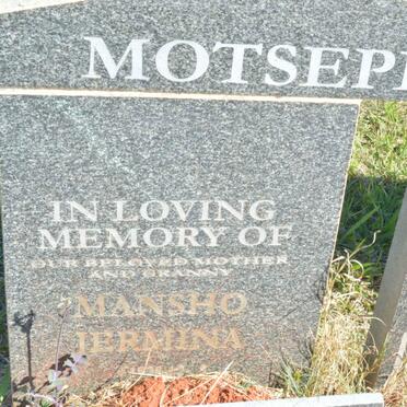 MOTSEPE Mansho Jermina :: ZONDO Thabile Alzinah 1953-2020