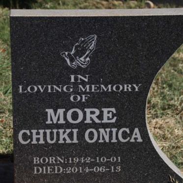 MORE Chuki Onica 1942-2014