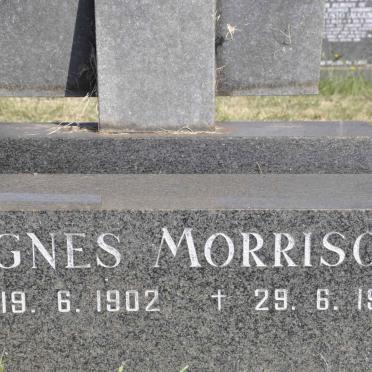 MORRISON Agnes 1902-1987