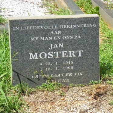 MOSTERT Jan 1945-1996