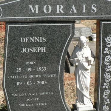 MORAIS Dennis Joseph 1933-2005