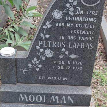 MOOLMAN Petrus Lafras 1920-1972