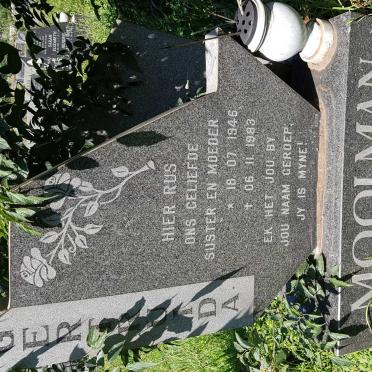 MOOLMAN Gertruida 1946-1983