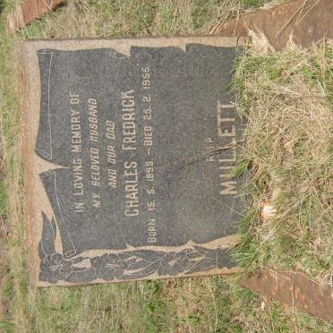MULLETT Charles Fredrick 1899-1955