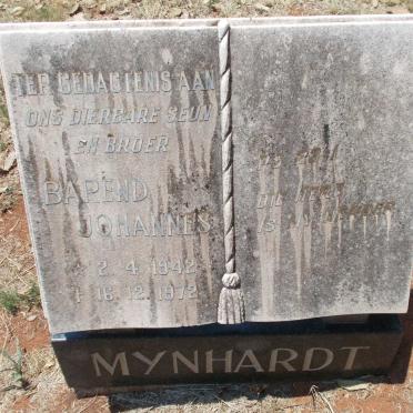 MYNHARDT Barend Johannes 1942-1972