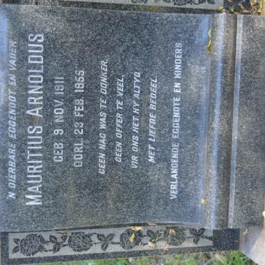 MYBURGH Mauritius Arnoldus 1911-1955