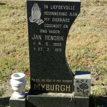 MYBURGH Jan Hendrik 1935-1977