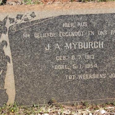 MYBURGH J.A. 1913-1954