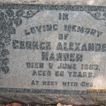 NARDEN George Alexander -1953