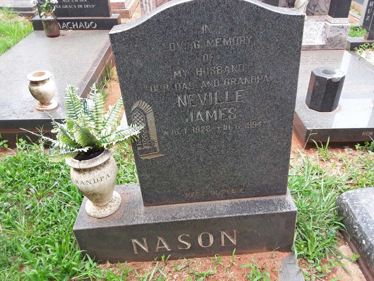 NASON Neville James 1928-1994