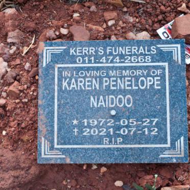 NAIDOO Karen Penelope 1972-2021