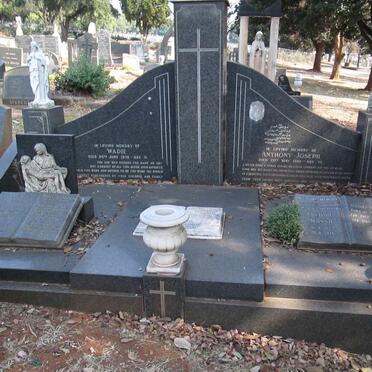 NASSIF Anthony Joseph -1961 &amp; Wadie -1970 :: KHOURY James 1914-19?7 &amp; Mary 1920-1980 :: NASSIF Freddie 1929-1976