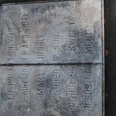 KHOURY Mary 1920-1980